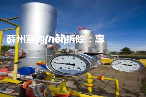 蘇州室內(nèi)拆除：專業(yè)高效，安全環(huán)保一站式服務(wù)